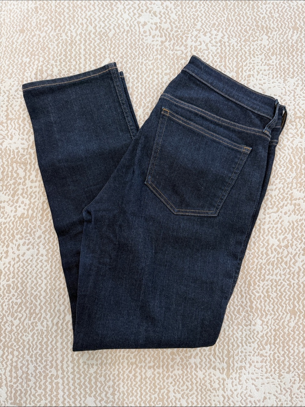 J. Crew Dark Rinse Vintage Slim Straight Jeans
